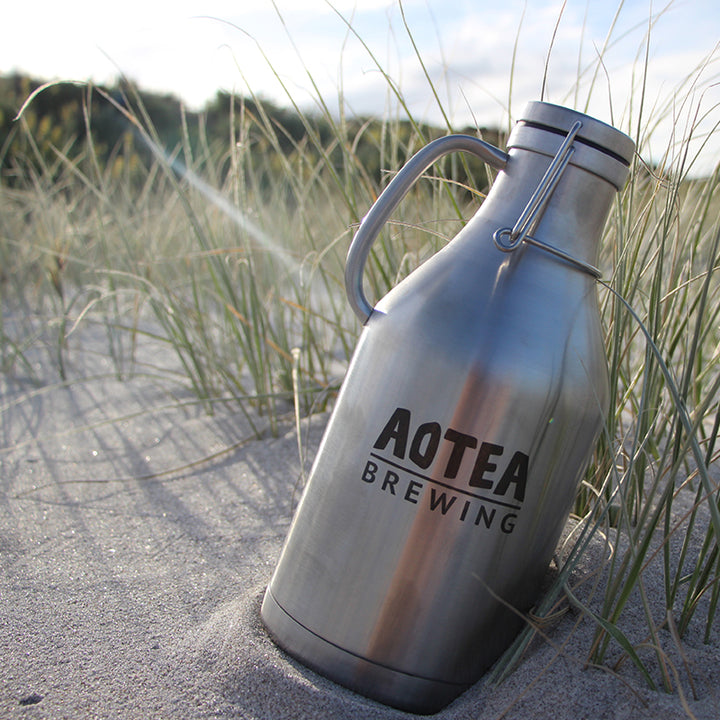 1.89L Stainless Steel Double Walled Flagon - Filled AVAILABLE ON GREAT BARRIER ONLY
