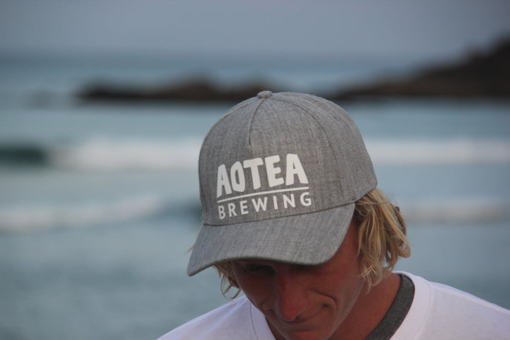 Aotea Brewing Cap Grey Melange
